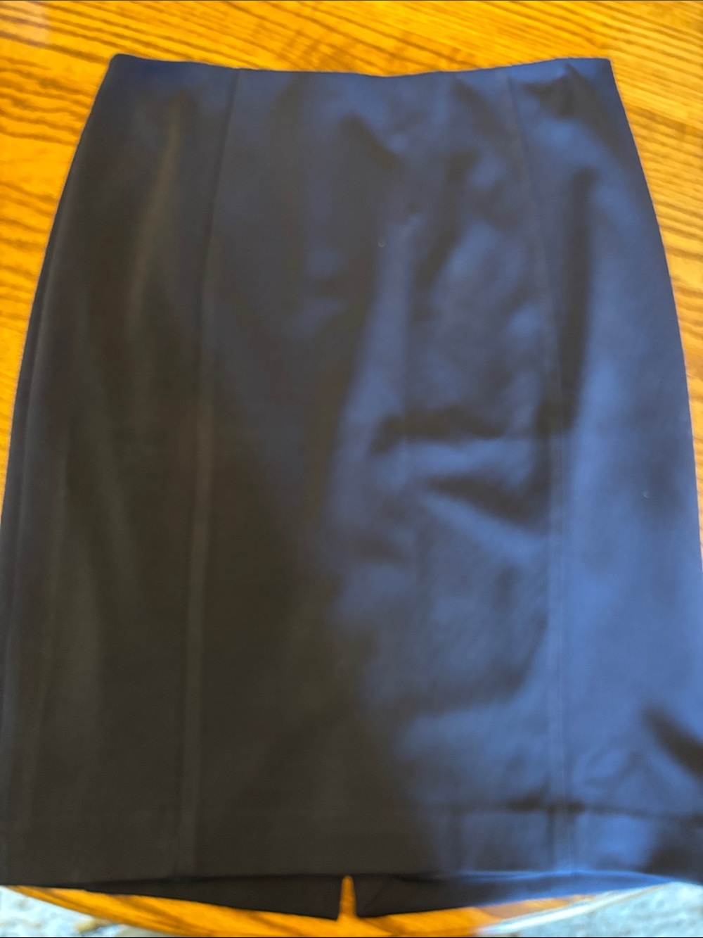 White House Black Market Navy Pencil Skirt